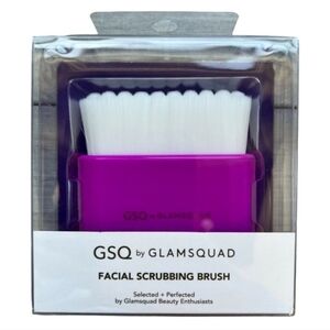 FACIAL SCRUBBING BRUSH GSQ by Glamsquad Purple NEW